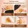 Resin Octopus Shaped Head Meridian Acupoint Massage Comb Wide Tooth Scalp Comb Back Neck And Back Manual Deep Massage Tools