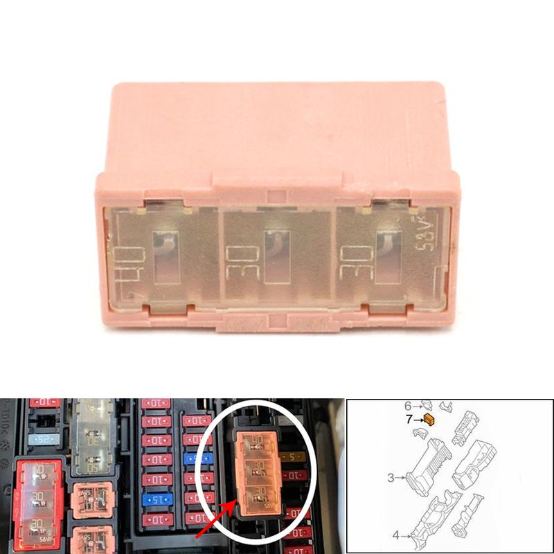 40 30 30 Amp Multi Fuse High Current Fusible Link For Nissan Maxima Murano Rogue 24370C991A 24370-C991A