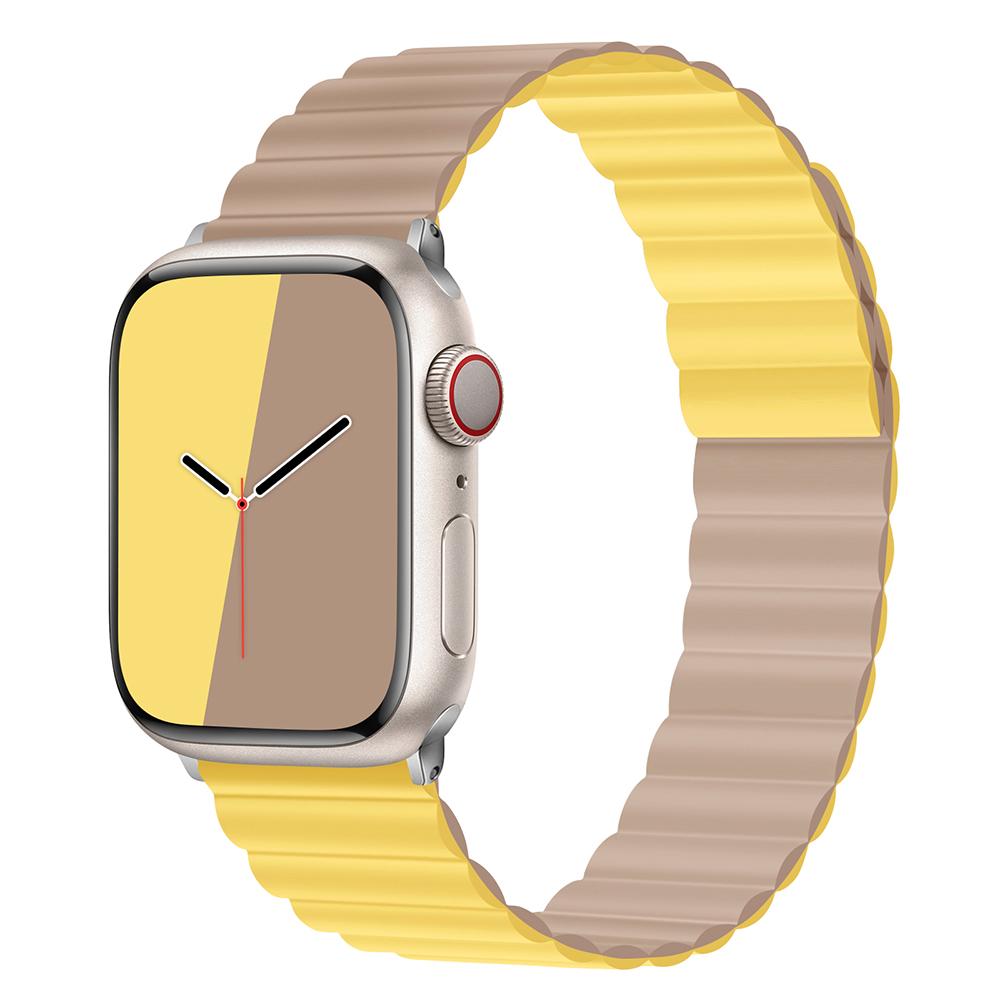 Einfaches MagnetverschlussbandFür Apple Watch Ultra 9 8 7 49mm 45mm 41mm Silikonband Für iWatch 6 5 4 SE 44mm 40mm 42mm