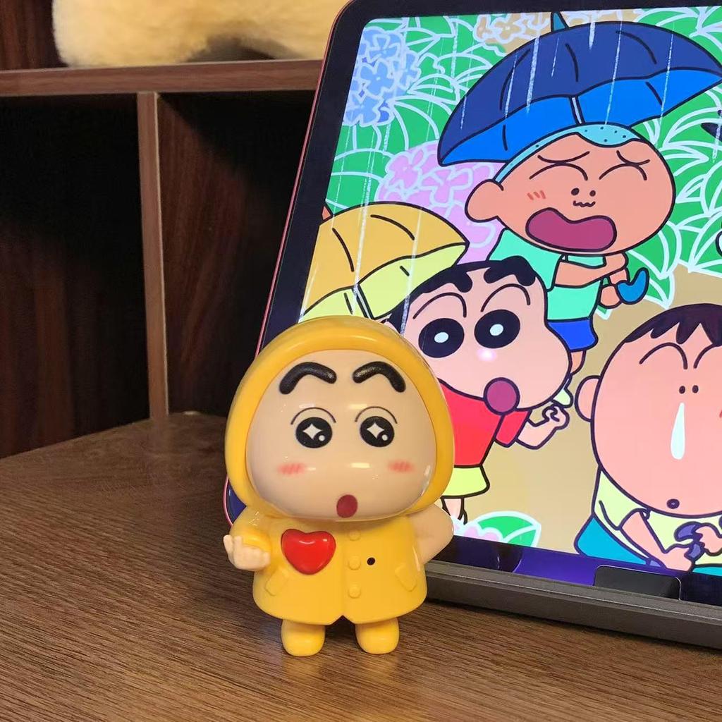 Crayon Shin-chan Talking Doll Keychain with "I Love You" Quotes