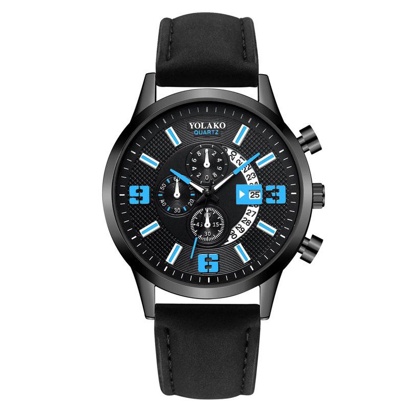 Watches Men S Leather Watches, Fashion Men S Casual Business Quartz Watches, Batch