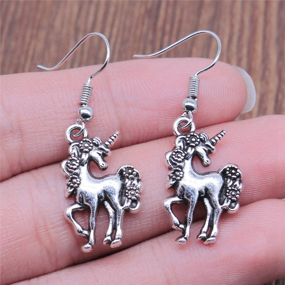 Streetwear New Arrival Dragon Snake Horse Anime-Themed Drop Earrings Unique Formal Gift for Her