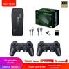 4K Retro Style TV Game Console with Dual Wireless Controllers