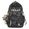 Wind bear schoolbag female junior high school student large capacity backpack college student cool light backpack