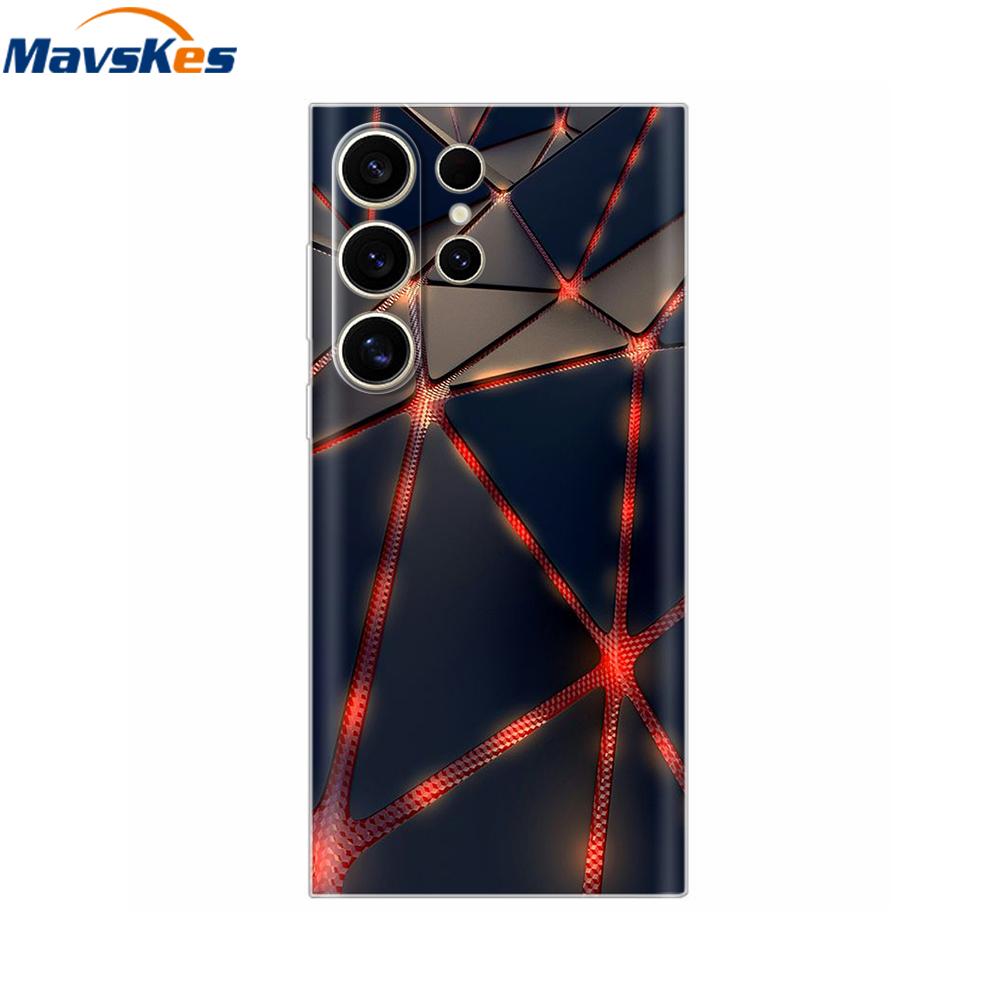 For Samsung S25 Ultra Case Clear TPU Soft Fashion Silicone Phone Case For Samsung Galaxy S25 Plus Back Cover S 25 Fundas Para