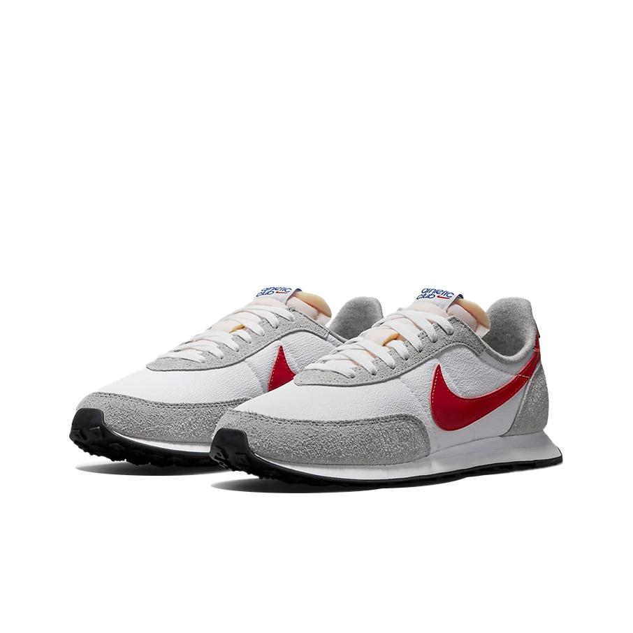 Nike Waffle Trainer 2 White Light Smoke Grey Gym Red Men Sneakers Hyper-Royal DJ6054-101
