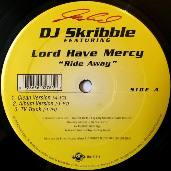 12-дюймовая пластинка LORD HAVE MERCY SPORTY THIEVZ Ride Away Cant F Wit Me WR2761 WARLOCK 1999 US Rap HipHopRB Б/у