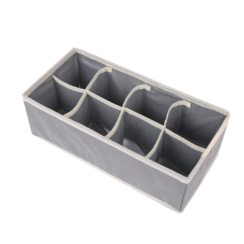 Organisateur pour sous-vêtements chaussettes soutien-gorge pantalon écharpe cravate boîte de rangement armoire tiroir organisateurs étui pliable pour organisateur de sous-vêtements