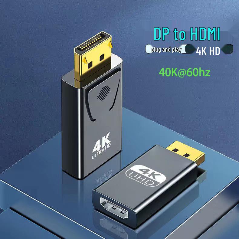 DisplayPort to HDMI 4K 60Hz Adapter - High Definition Video Converter
