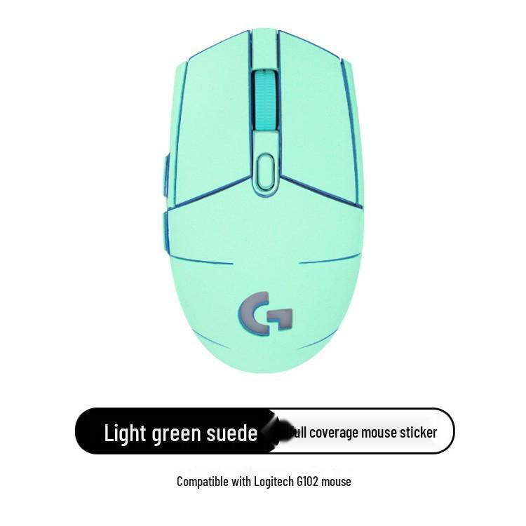 Logitech G102/G304/GPRO Antislip Zweetabsorberende Volledige Dekking Muisstickers