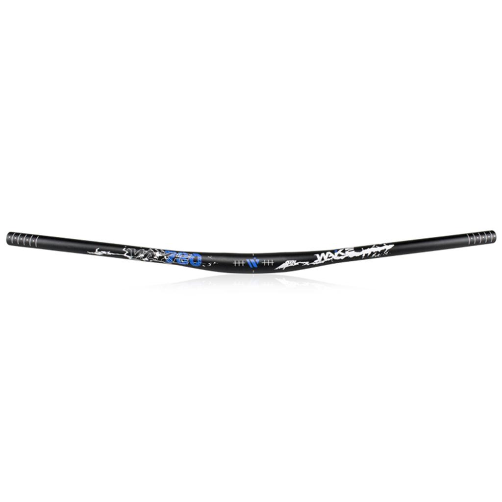 Mountain Bike Handlebars 31.8MM Diameter High-Rise Handlebar with Matte Surface 720MM 780MM Length Aluminum Alloy Handlebar for