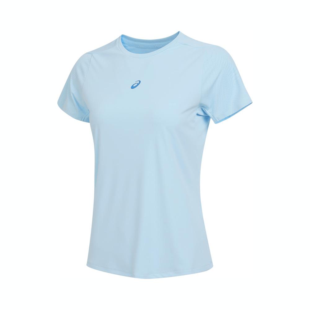 ASICS D.FRESH T Shirts Women s Blue Crew Neck Moderate 2012D252-400 M