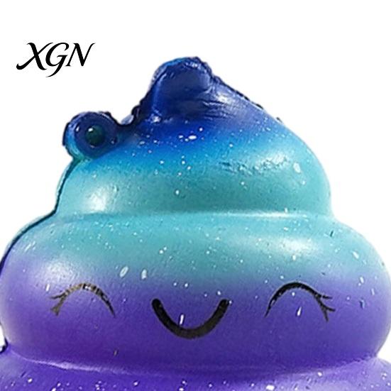Relaxation Squeeze Toy Novelty Poop Stress Ball Sensory Fidget Funny Shaped Kids And Adult Reliever Soft Slow Rise Prank for Adults Relief