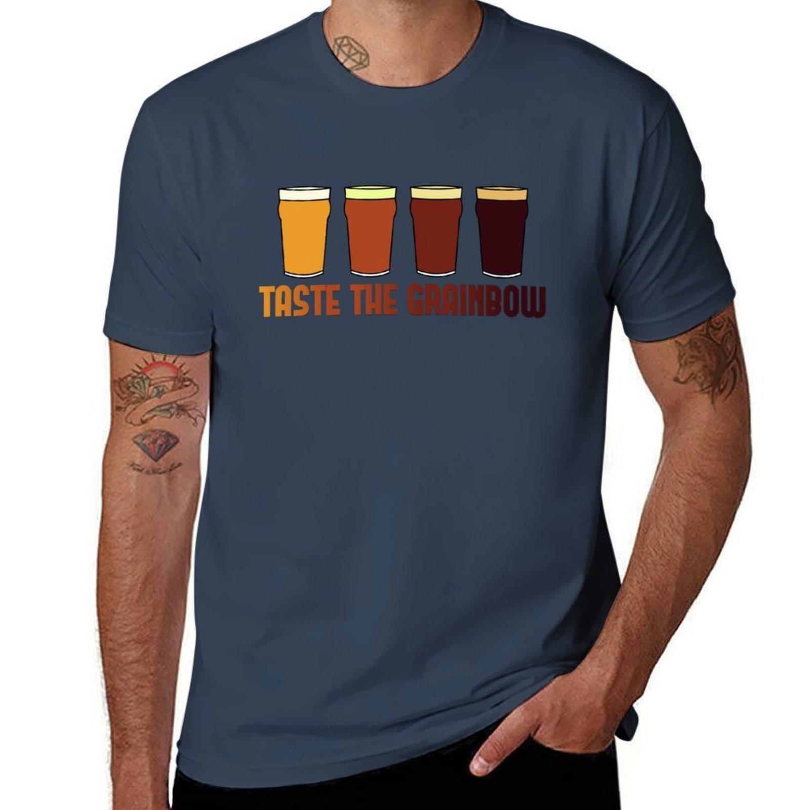 Taste the Grainbow TShirt Retro Graphic Print TShirt S