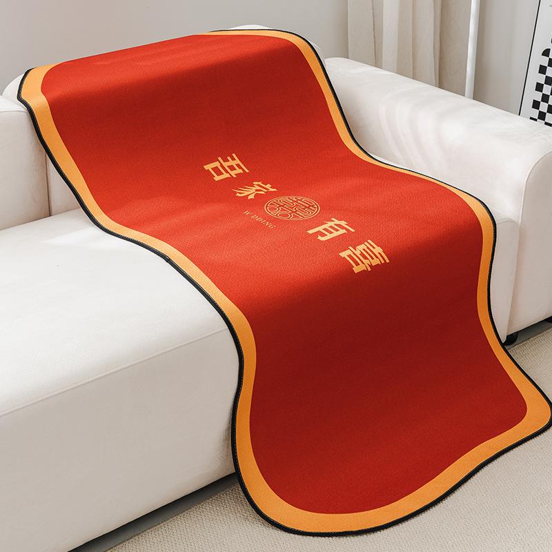 Special-Shaped Sofa Cushion Four Seasons Universal Chenille Tofu Block Non-Slip Sofa Cover Towel Cover Irregular Cushion
