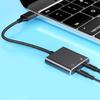 USB Sound Adapter External Stereo Sound Card with 3.5mm Headphone Microphone Port Suitable for PC Mobile Phone Laptop