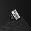 Simple Open Rectangular Letter Ring Niche Design Personality Trend Hip Hop Punk Finger