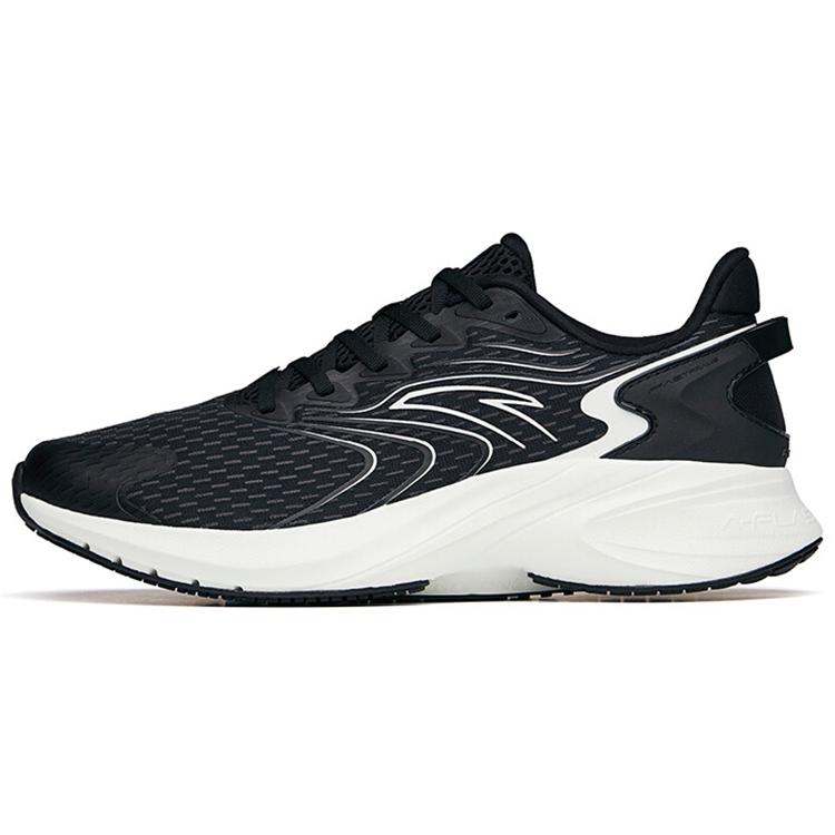 

New Anta Gazelle 1.0 Cushioned Anti-Slip And Wear-Resistant Lightweight Low-Top Running Shoes Men s Black Gray White 112225585-8 42.5