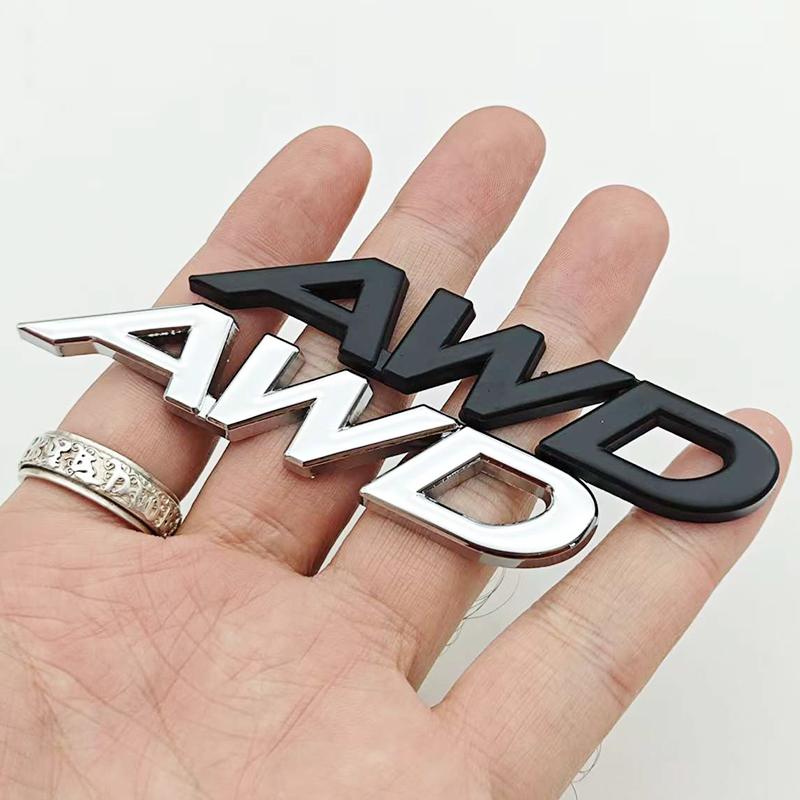 NEW 3D Metal Car Styling AWD Logo Car Body Badge Emblem For Mazda 3 CX-5 CX-3 RX-8 RX- 5 Decals Auto Accessories