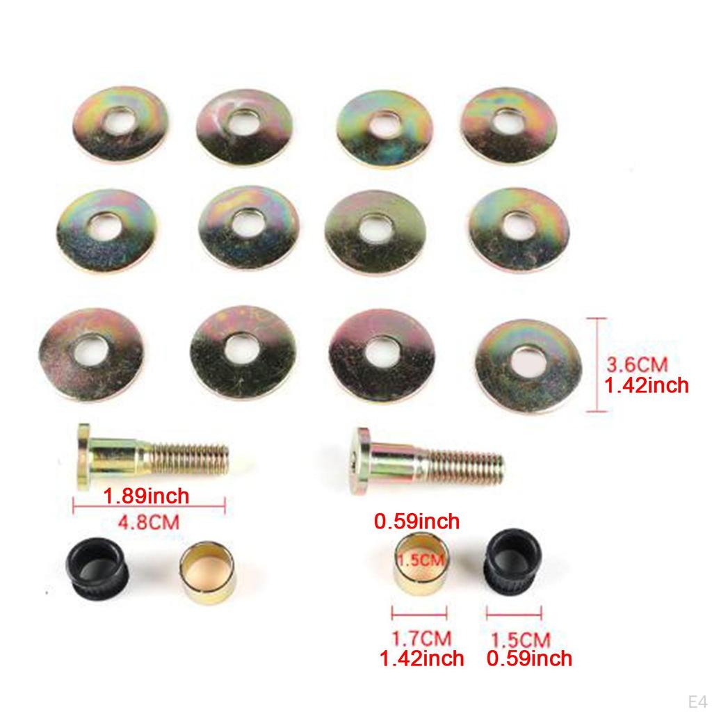 Příslušenství ke dveřní sadě Pevné šrouby Těsnění Oprava zámku pro A1837204000 A681721-02ko A68172101K0