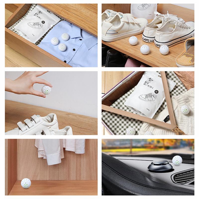Shoes and Shoe Cabinets Deodorizing Ball Deodorizing Sports Ball Shoes and Socks Deodorizing Deodorant Lasting Fresh Deodorant