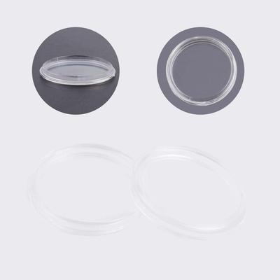 25mm Cases 100Pcs Box Coin Holders Lightweight Plastic Portable Storage Boxes Transparent Containers New Useful