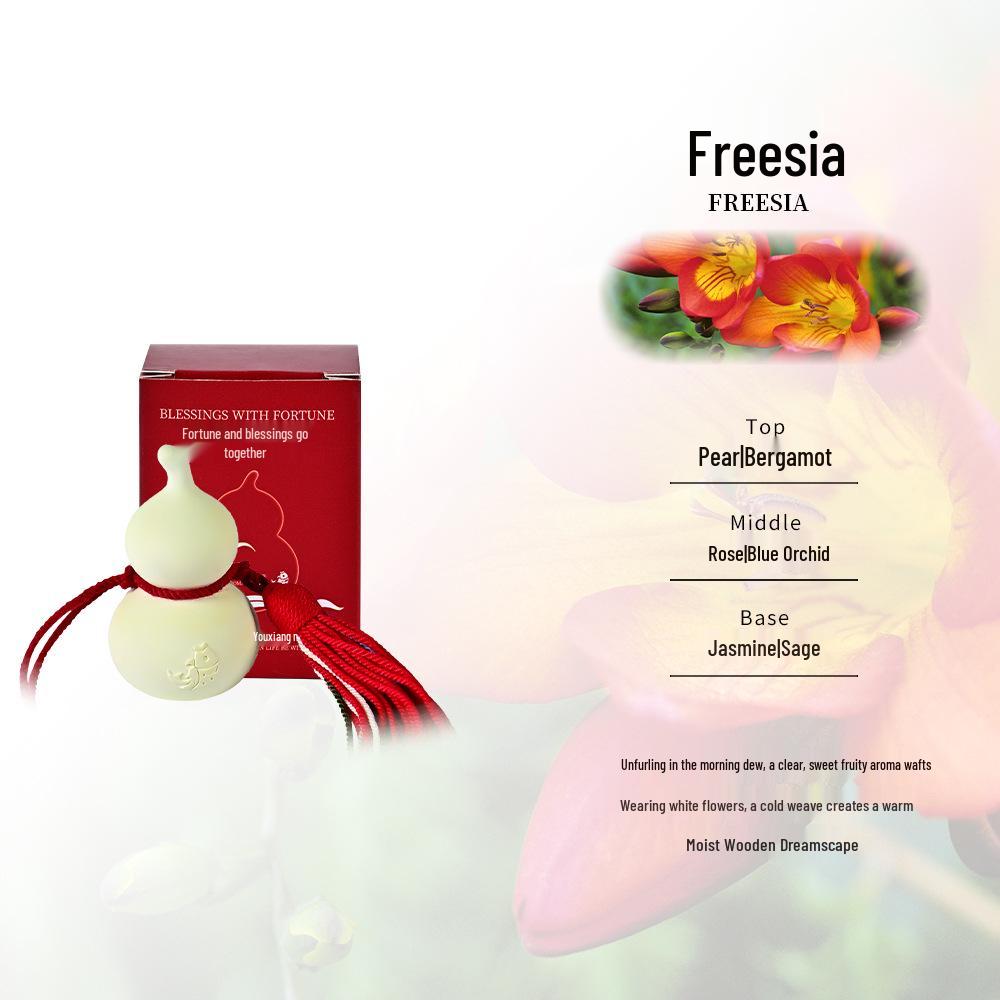 2026 Year of the Horse Fu Lu Aroma Plaster Ornament: Long-Lasting Fragrance for Car & Closet