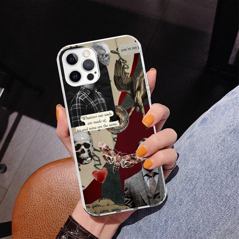 Hannibal Film Handyhülle für iPhone 17 Air 16 11 12 13 Mini 14 Plus 15 Pro Max 7 8E SE 2020 16ProMax Handyhülle Coque 16 11 12