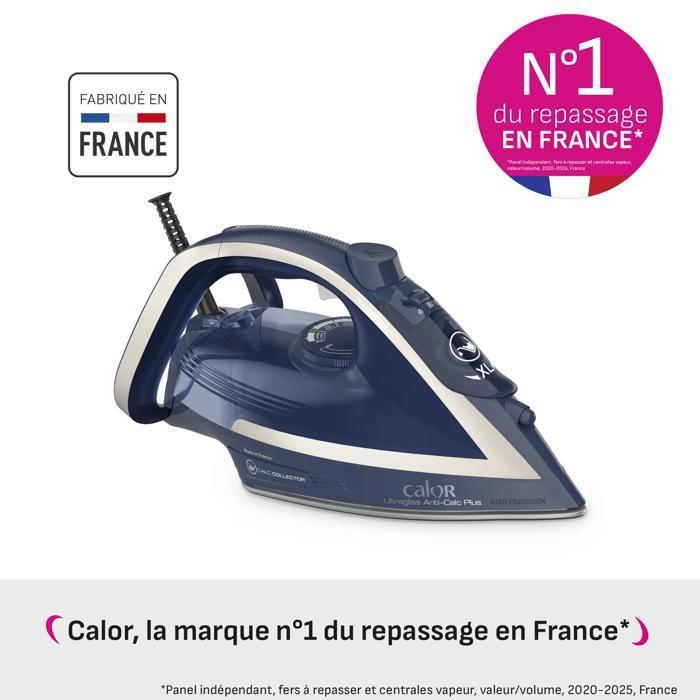 Dampfbügeleisen, 2800 W, 50 g/min, Dampfstoßfunktion 250 g/min fv6830c0