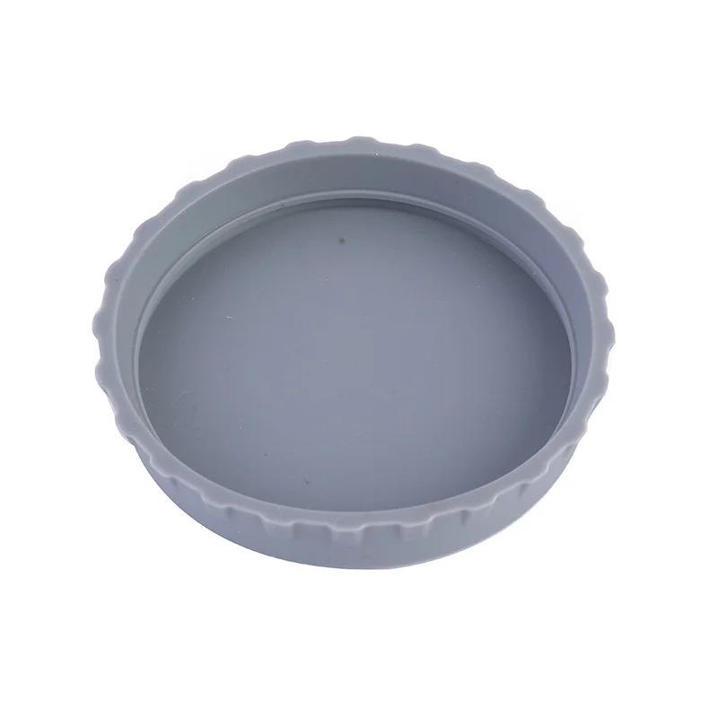 Silicone Soda Can Lid Reusable Can Stopper For Soda Beer Drinks Juice Drinks Beverage Leak-proof Soft Seal Silicone Can  Lid