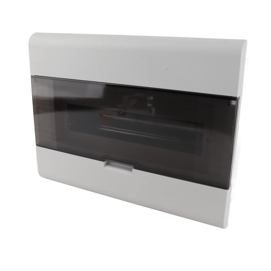 13-Wege Stromverteilerkasten Transparente Abdeckung Unterputz Sicherungskasten mit DIN-Schiene