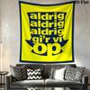 Brondby IF Wall Tapestry Aesthetic Wall Hanging Printed Fabric Blanket Decorative Tapestries for Bedroom Living Room Home Decor