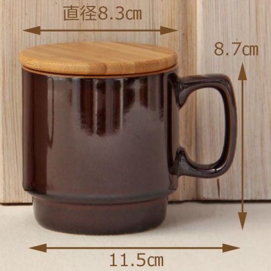 Mug Canister Salt Brown 30664 (with spoon)