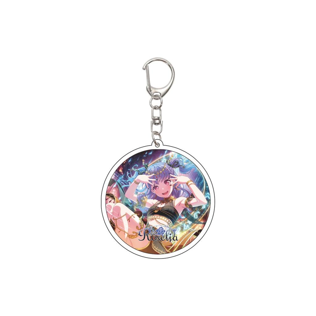 55MM Anime BanG Dream It's MyGO Keychain Takamatsu Tomori/Anon Chihaya/Rāna Kaname Key Chain Acrylic Model Plate Christmas Gifts