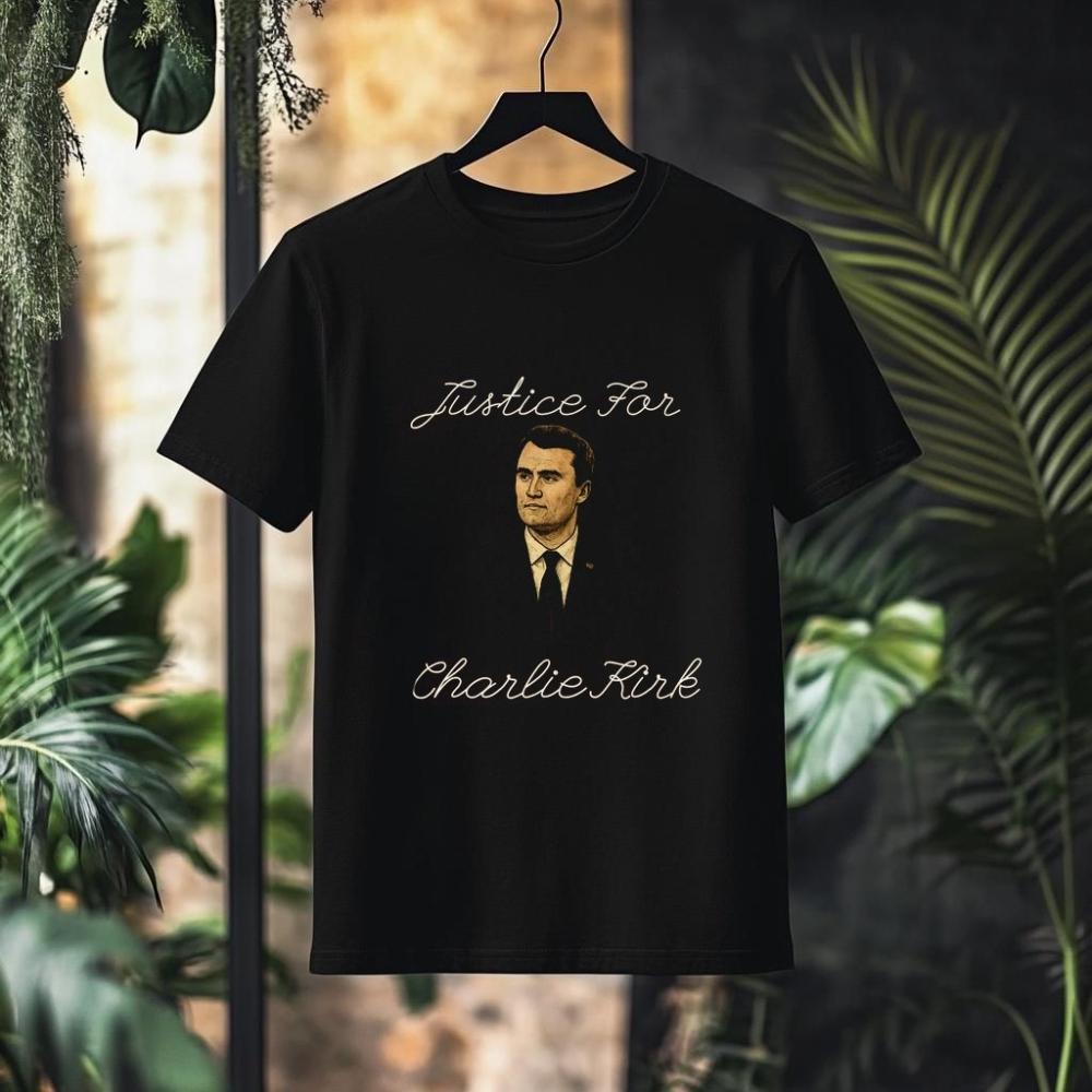RIP Charlie Kirk Shirt Justice for Charlie Kirk TShirt Activist Memorial Pray for Charlie Kirk Graphic T Shirts Woman Man Tops S
