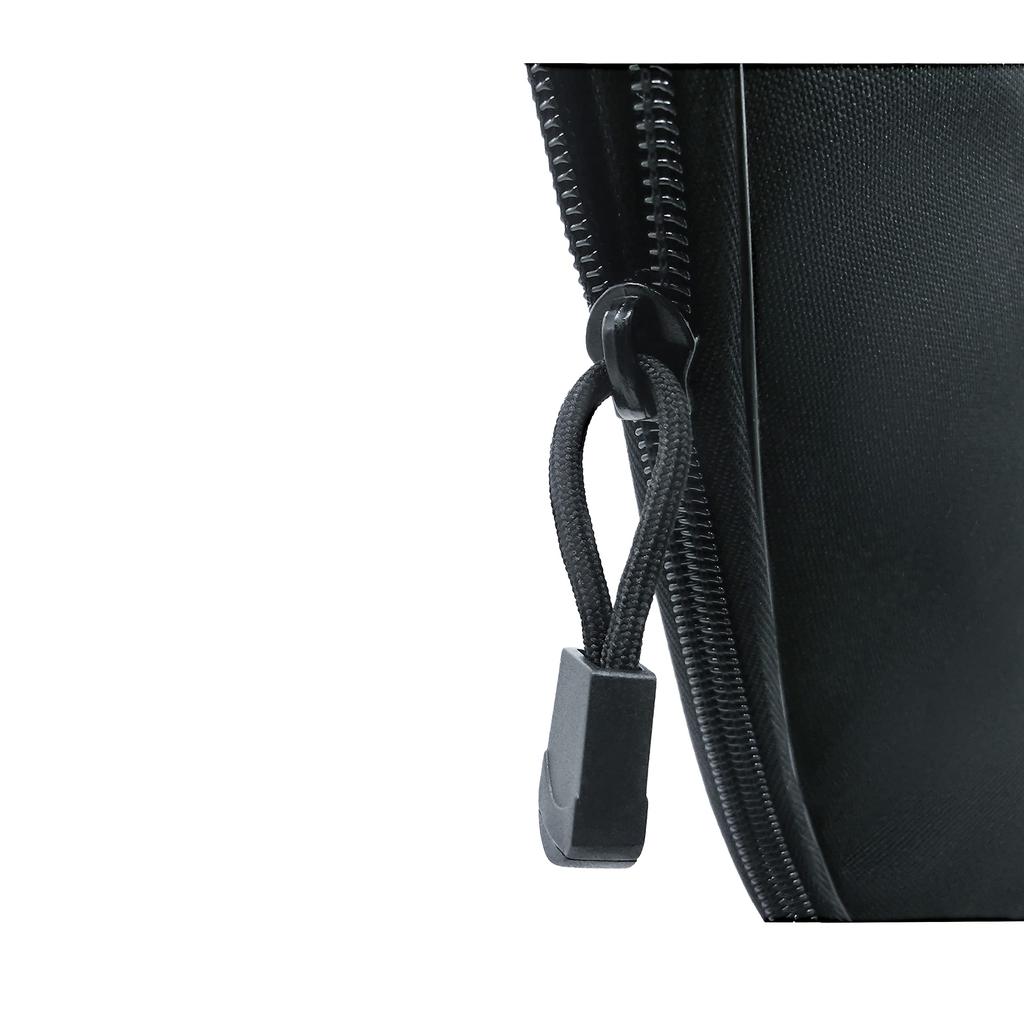 TaktZeit Tennis Racket Cover, Racket Case, Portable Case for 1 Racket, Lightweight Padded Tennis Racket Case (Black, 70cm)