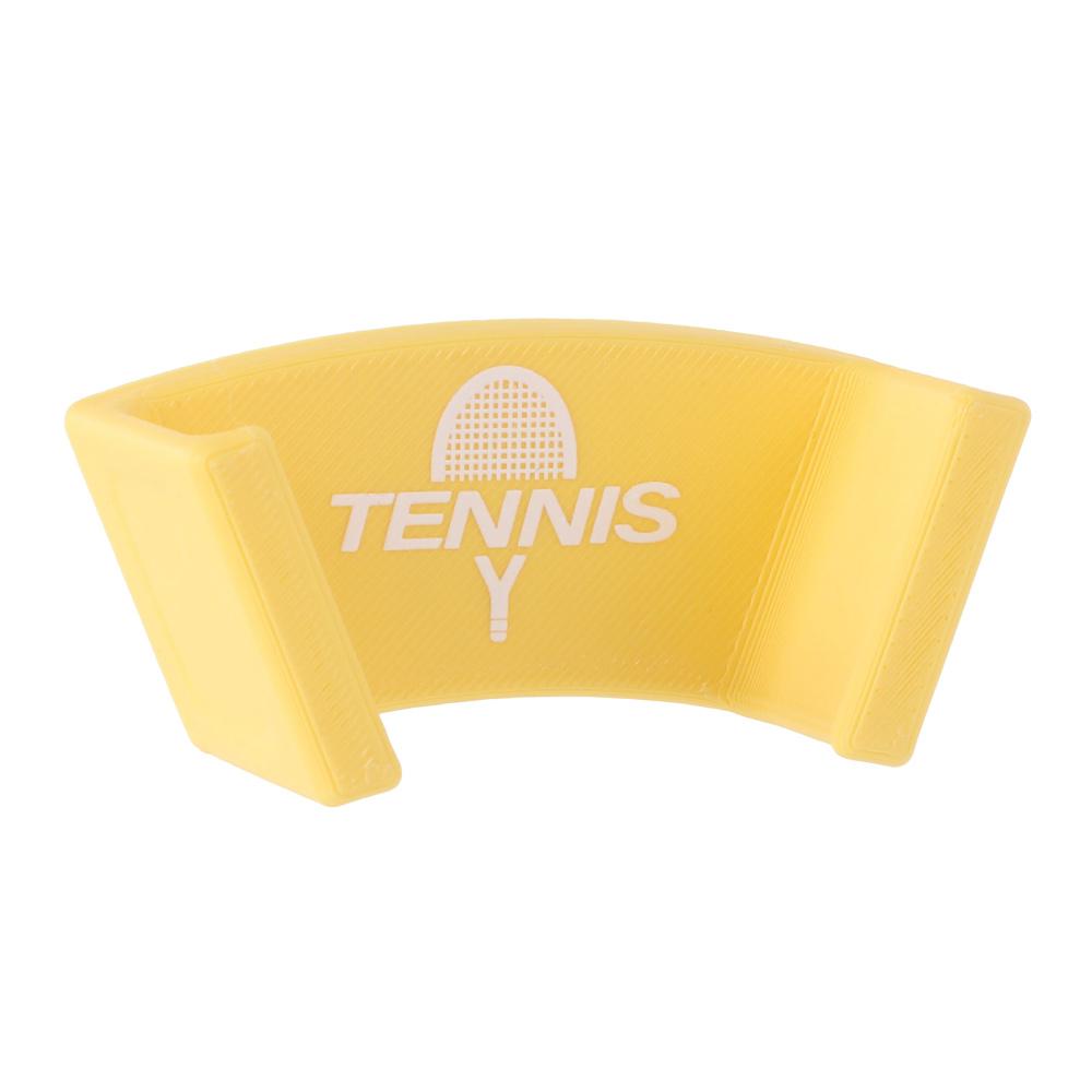 Wall Mounted Tennis Racket Wall Rack Self-adhesive Plastic Badminton Rackets Holder Punch-Free Durable