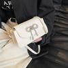 Fashionable Pu Leather Shoulder Crossbody Bag For Women With Elegant Bowknot Design