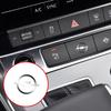 AAAYM1 10 st 3D Bilstyling Interiör Nickelklistermärken Emblemen Bildekoration För Zafira Corsa Insignia Mokka Regal Biltillbehör