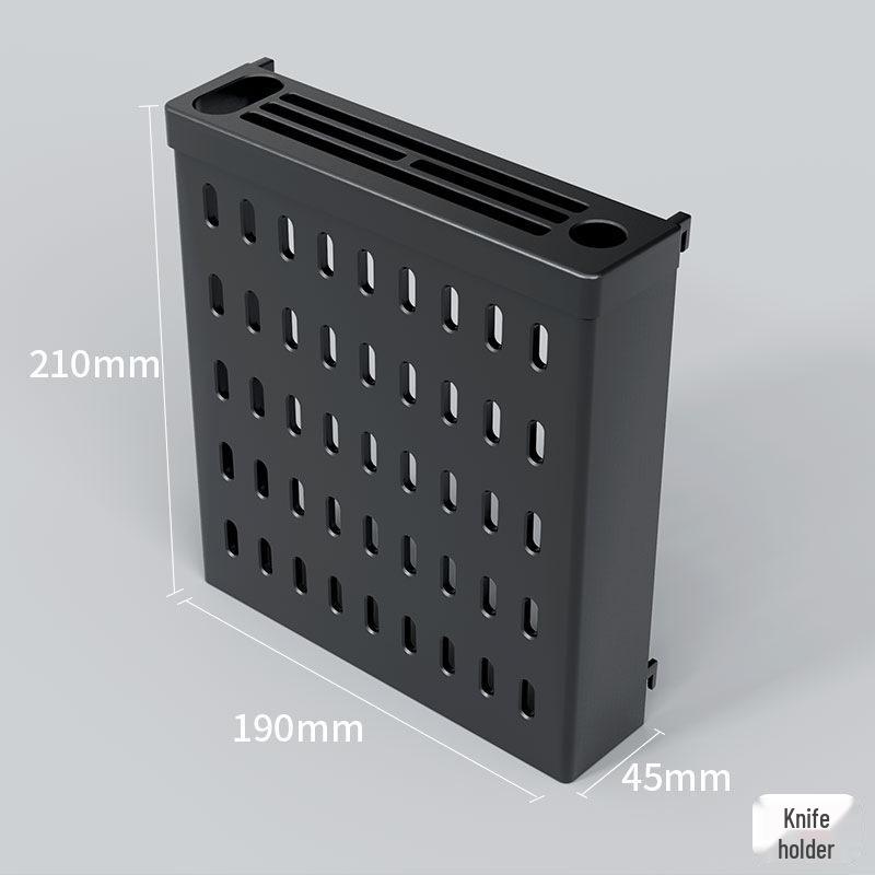 Wall-Mounted Pegboard Organizer with Accessories: Versatile Punch-Free Hanging System for Kitchens, Tool Rooms, and E-Sports Rooms.