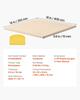 Pizza Stone, 406 X 355 Mm Rectangular Cordierite Pizza Stone, Extra Large Baking-Stone with Scraper, 15 Mm Thick Heat-Resistant Cordierite, for