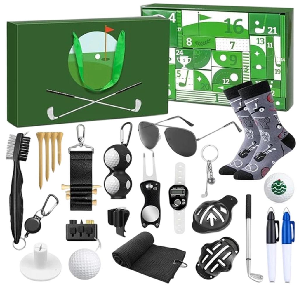 3D Stereo Slepá krabička Letadlo Krabička Golf Adventní kalendář Slepá krabička Vánoční překvapení Odpočítávací dárek