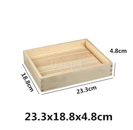 

Japanese cuisine wooden sashimi Sushi box with lid fish salmon boxs wooden boxs beef plate box restaurant tableware food storage