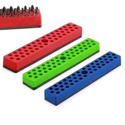 Plastic+Magnetic Magnetic Hex Bit Holder Organizer Hex Bit Toolboxes 1/4" Shank Hex Bits