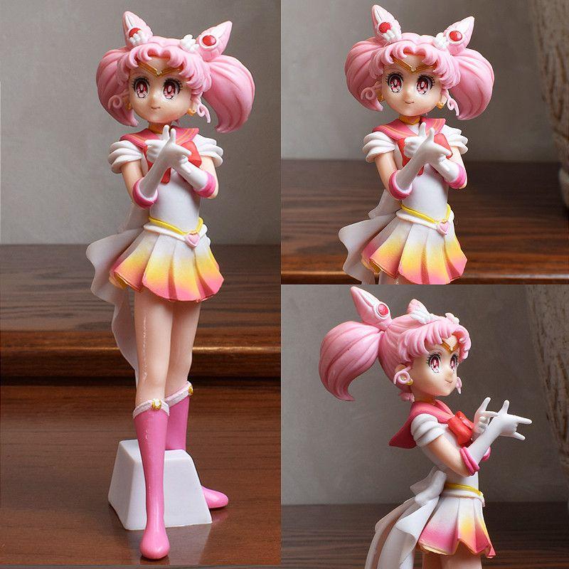 Sailor Moon Anime Figure Set 23cm Meiou Setsuna Kaiou Michiru Haruka Tomoe Hotaru Glitter & Glamours Action Figurine Toy Gift