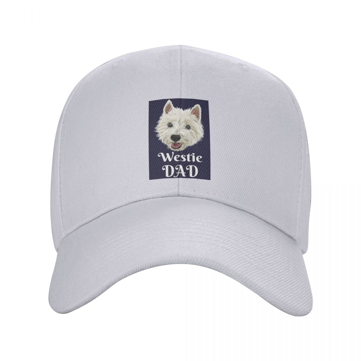 

Westie West Highland Dog Cute Cartoon Cap Fashion Casual Baseball Caps Adjustable Hat Hip Hop Summer Unisex Baseball Hats One Size