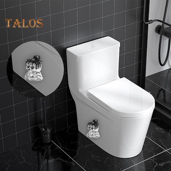 1/2Pcs Toilet Bolt Cover Decoration Easy Installation Skull Shape Design Hide Ugly Bolts Toilet Screw Cover