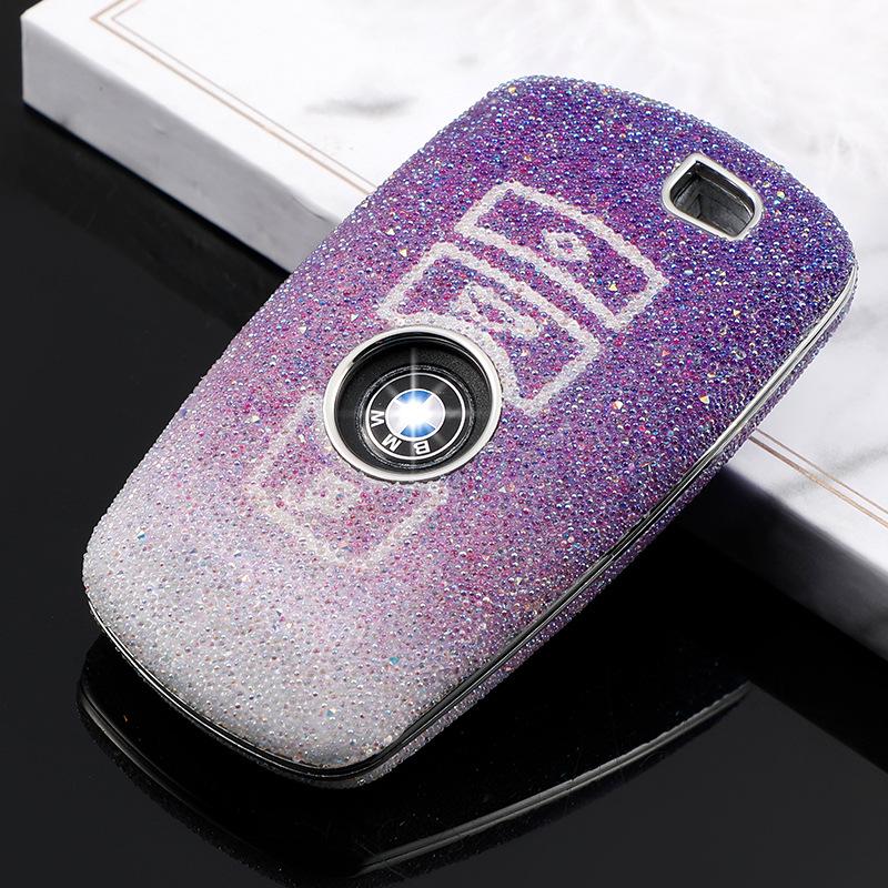 

Rhinestone Key Cover for BMW 3, 5, 7 Series/730li GTX1 Key Shell Buckle