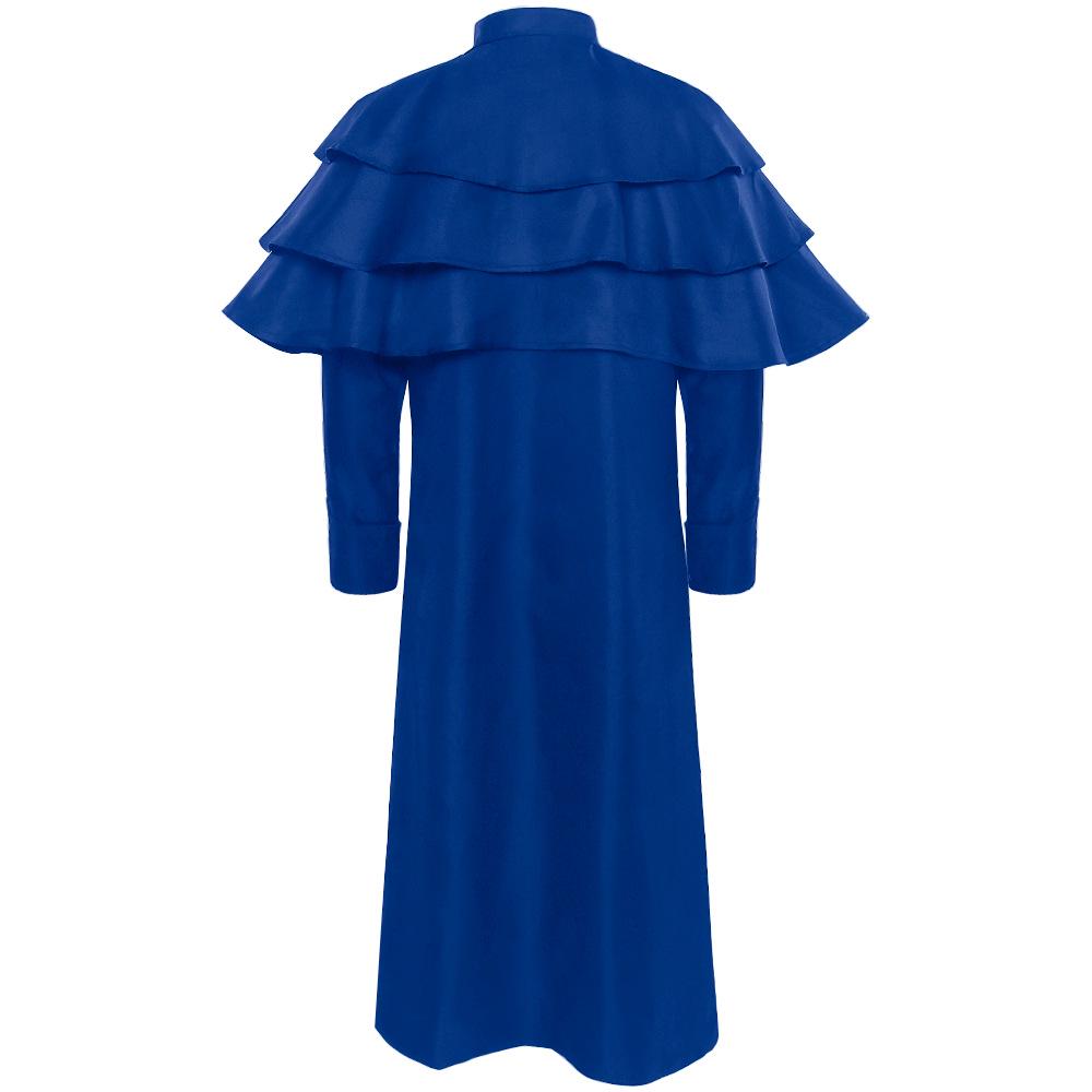 Medieval Monk, Wizard, Priest Costume - Halloween Grim Reaper Cosplay Robe