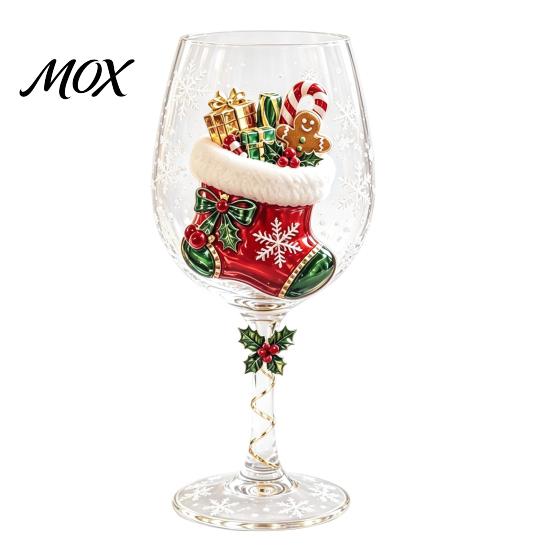 Küsten-Wohnkultur Meeresleben Weinglas, 3D Ozean-Thema Borosilikatglasbecher, Künstlerische Kreatur Einzigartiger Kelch für Cocktails Und Raffinierten Eiskaffee